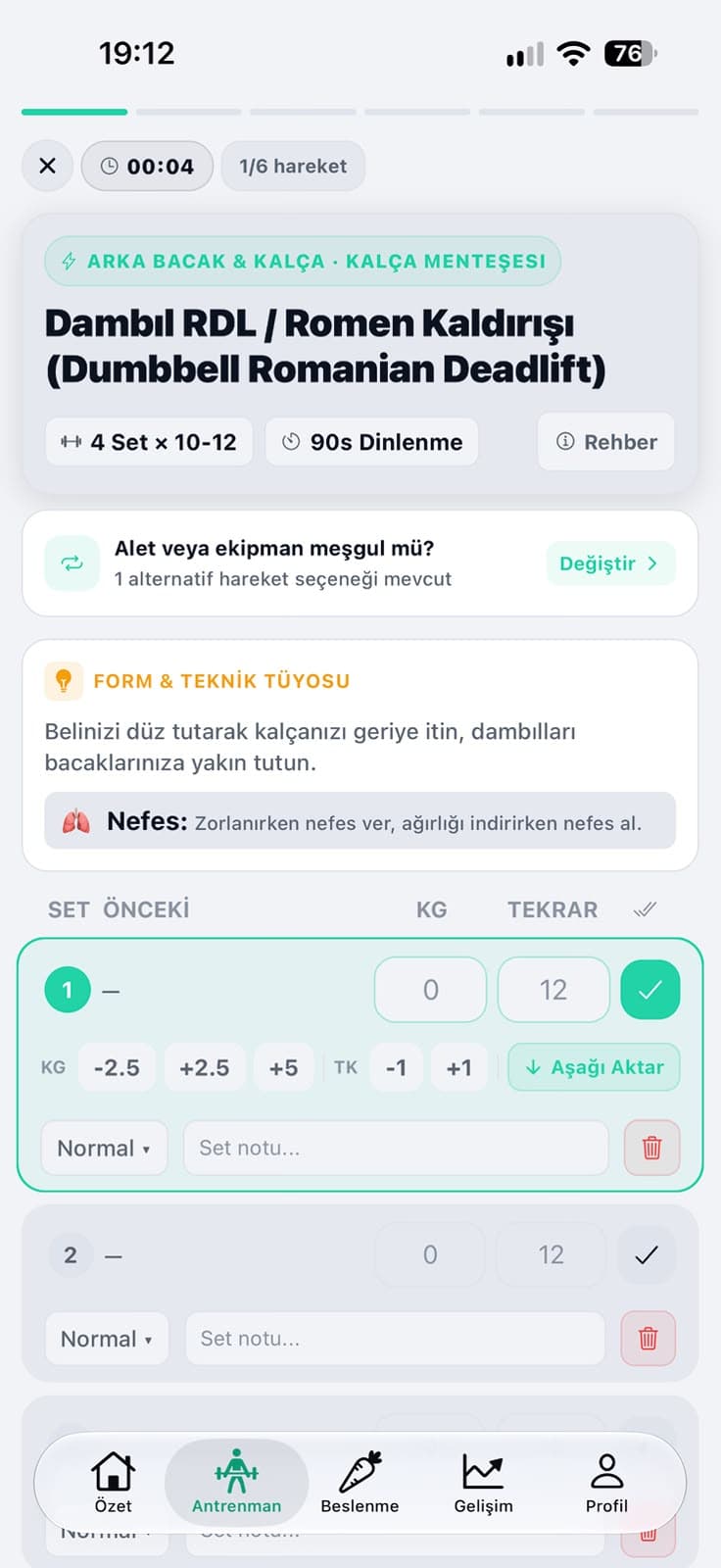 Seans Akışı